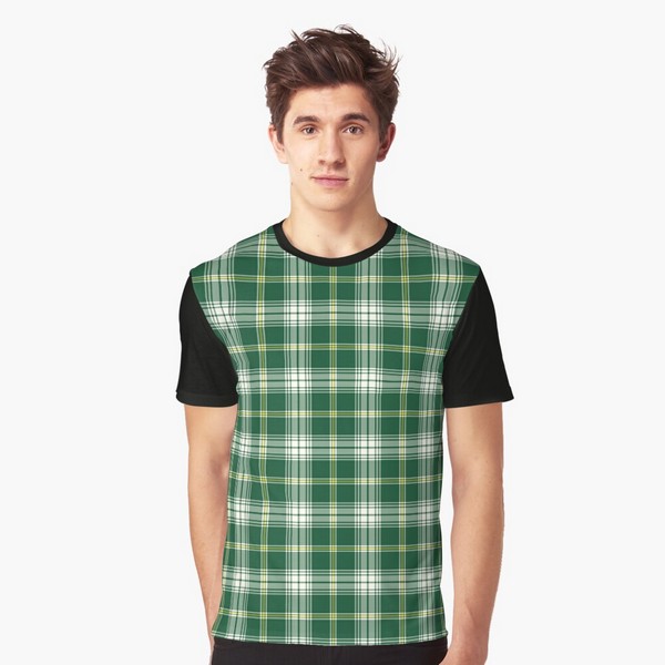 St Patrick tartan tee shirt