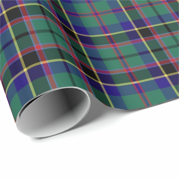 Stevenson tartan wrapping paper