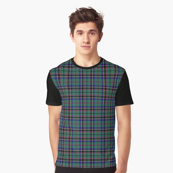 Stevenson tartan tee shirt