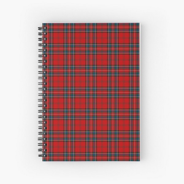 Stewart of Appin tartan spiral notebook