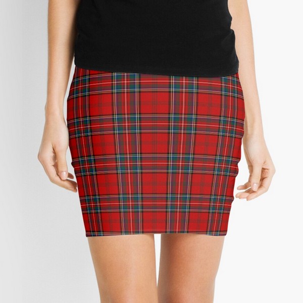 Stewart of Appin tartan mini skirt