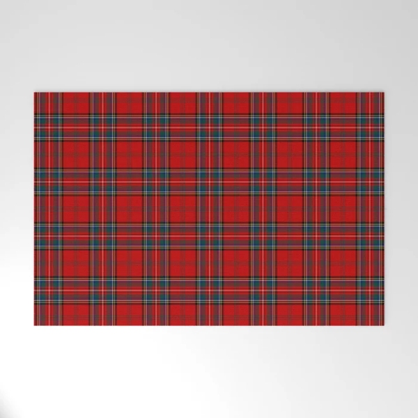 Clan Stewart of Appin Tartan Welcome Mat