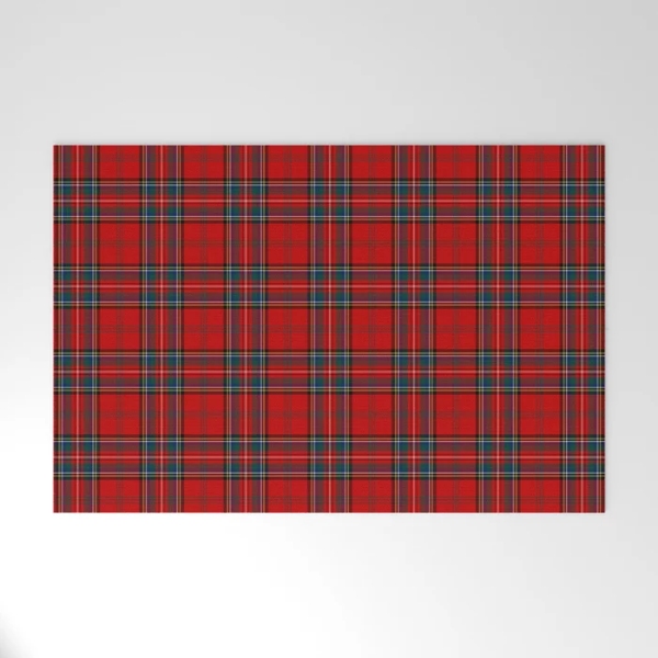 Stewart of Appin tartan welcome mat