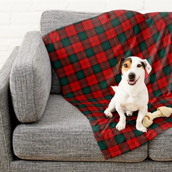 Clan Stewart of Atholl Tartan Pet Blanket