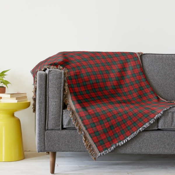 Stewart of Atholl tartan throw blanket