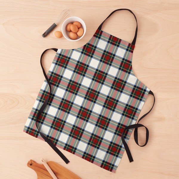 Stewart Dress tartan apron