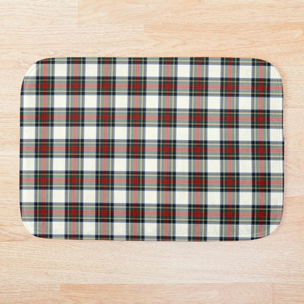 Stewart Dress tartan floor mat