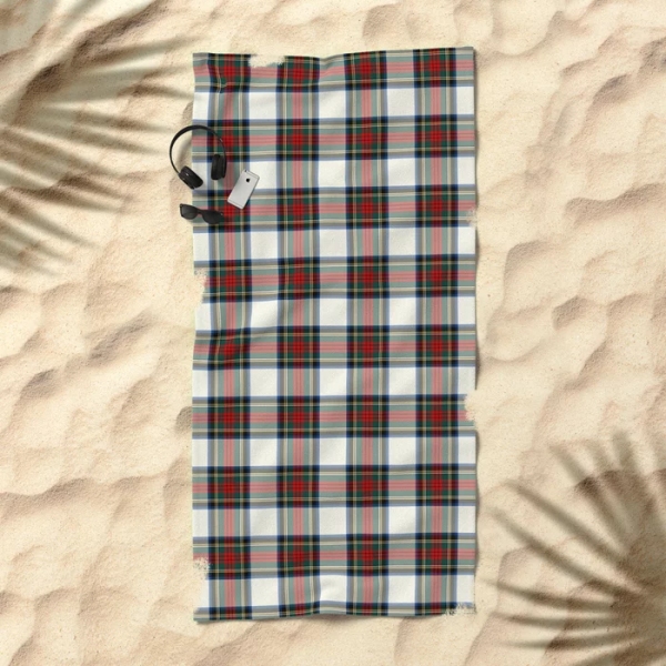 Stewart Dress tartan beach towel