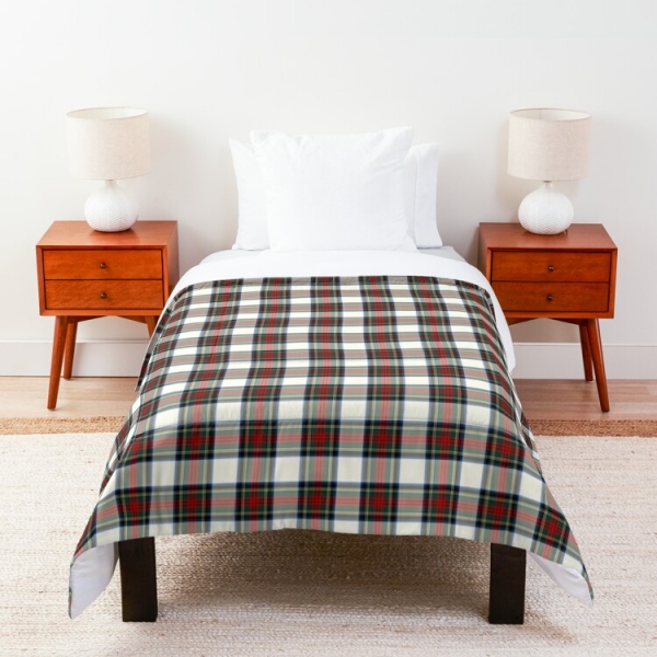 Stewart Dress tartan comforter