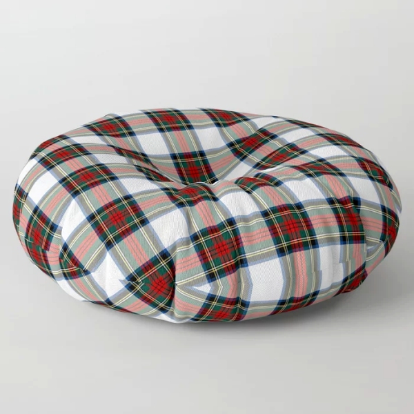 Clan Stewart Dress Tartan Floor Pillow