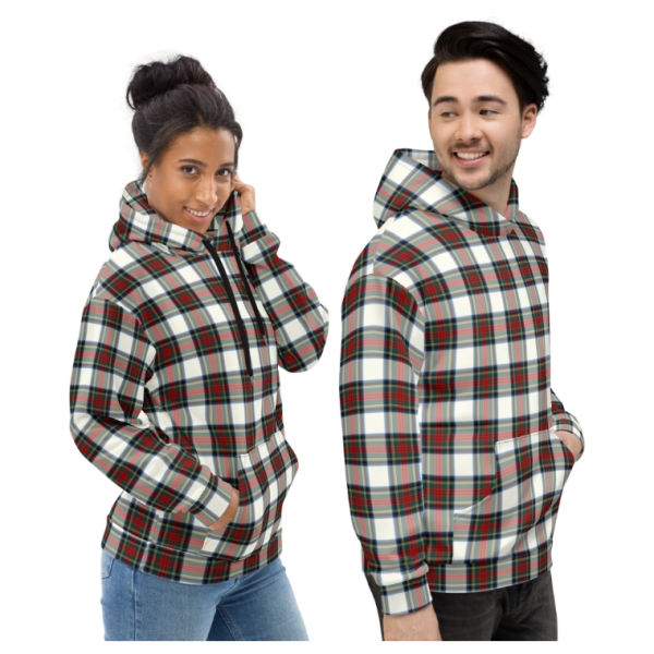 Stewart Dress tartan hoodie