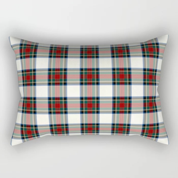 Clan Stewart Dress Tartan Throw Pillow
