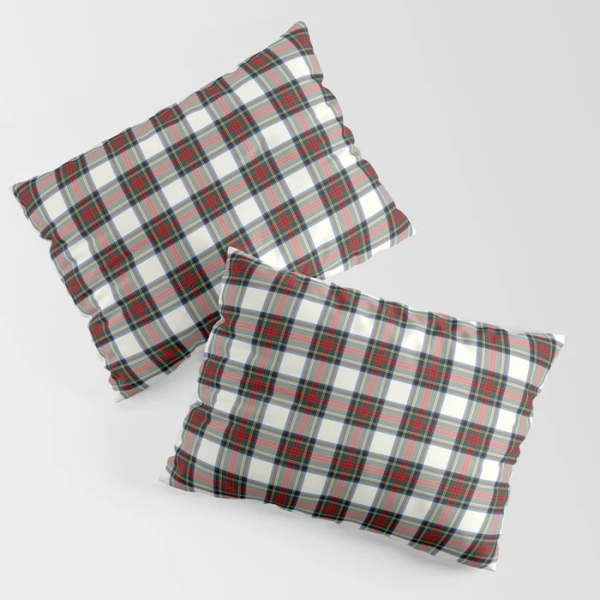Stewart Dress tartan pillow shams