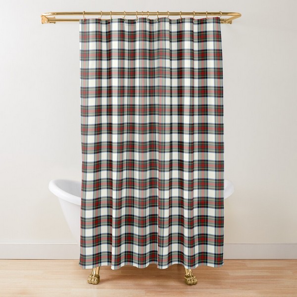 Stewart Dress tartan shower curtain