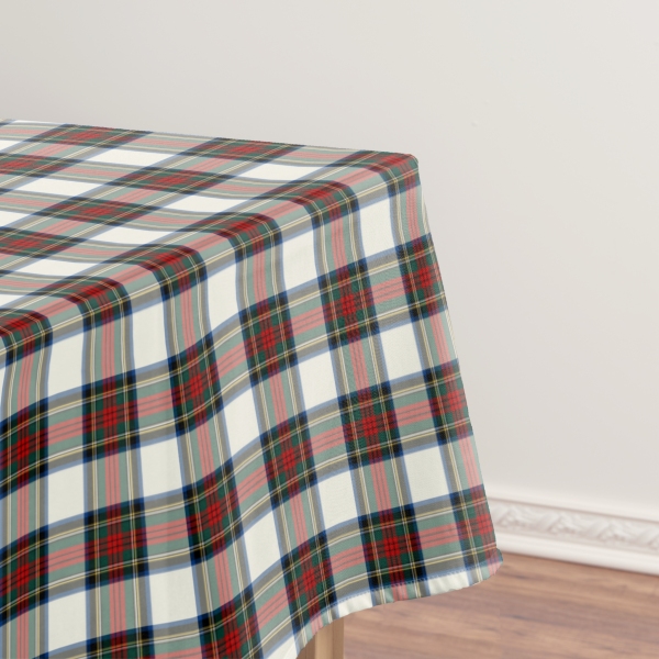 Stewart Dress tartan tablecloth