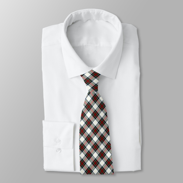 Stewart Dress tartan necktie