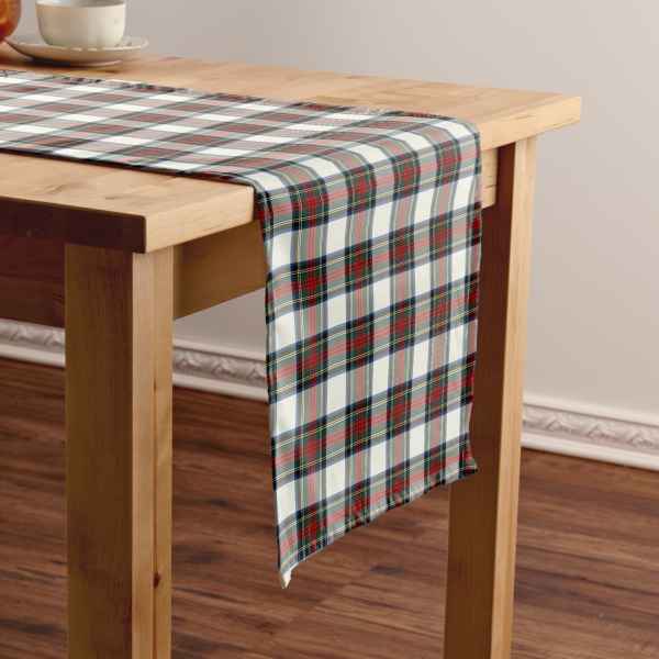 Stewart Dress tartan table runner