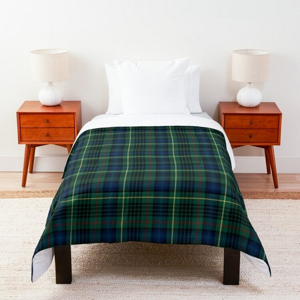 Clan Stewart Hunting Tartan Comforter