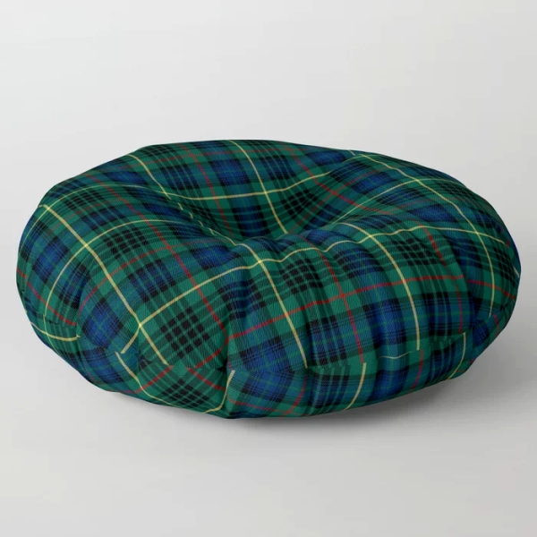 Clan Stewart Hunting Tartan Floor Pillow