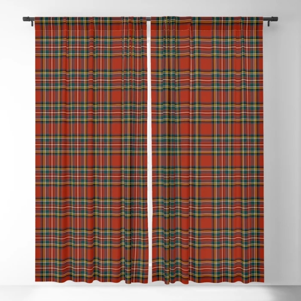 Royal Stewart Tartan Curtains