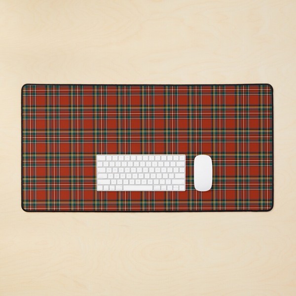 Royal Stewart tartan desk mat