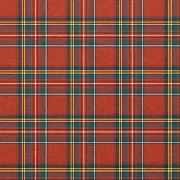 Royal Stewart tartan fabric