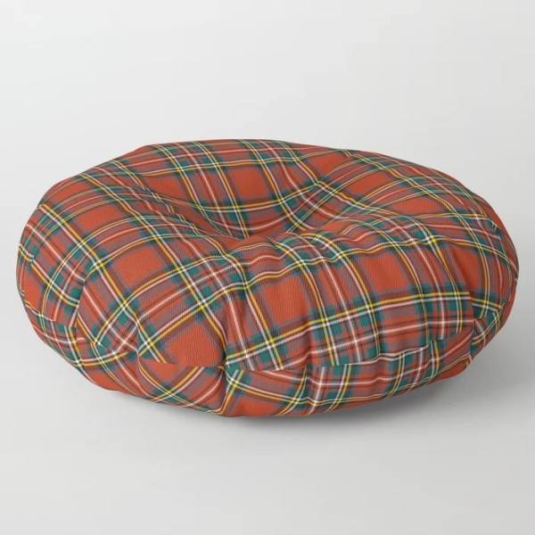 Royal Stewart tartan floor pillow