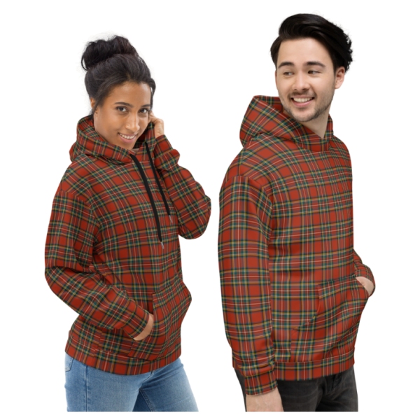 Royal Stewart tartan hoodie