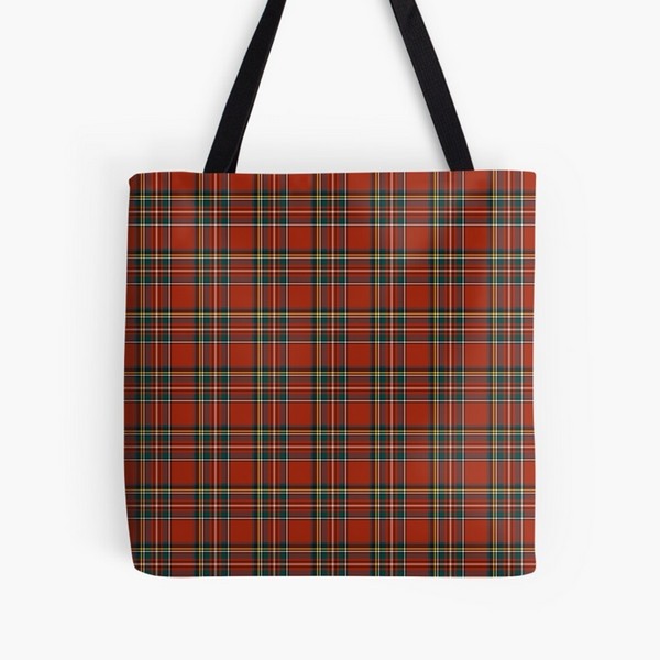 Royal Stewart tartan tote bag