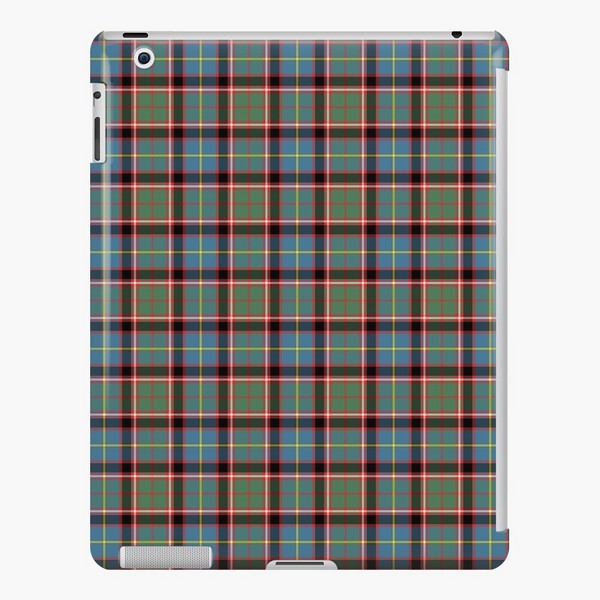 Stirling Ancient District tartan iPad case