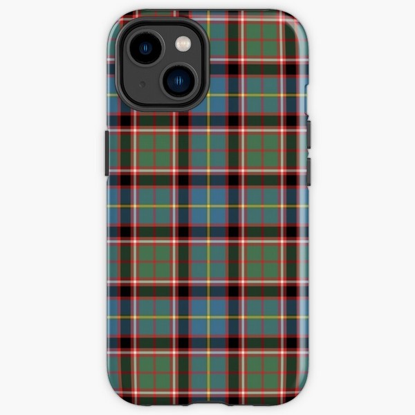 Stirling Ancient District tartan iPhone case