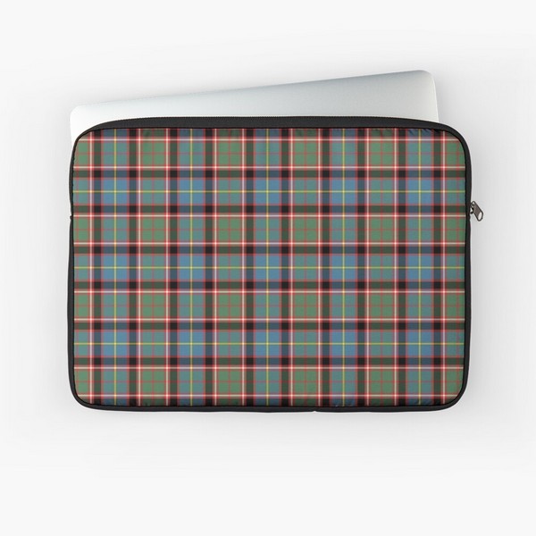 Stirling Ancient District tartan laptop sleeve