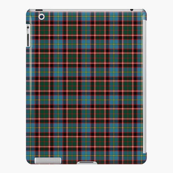 Stirling District tartan iPad case