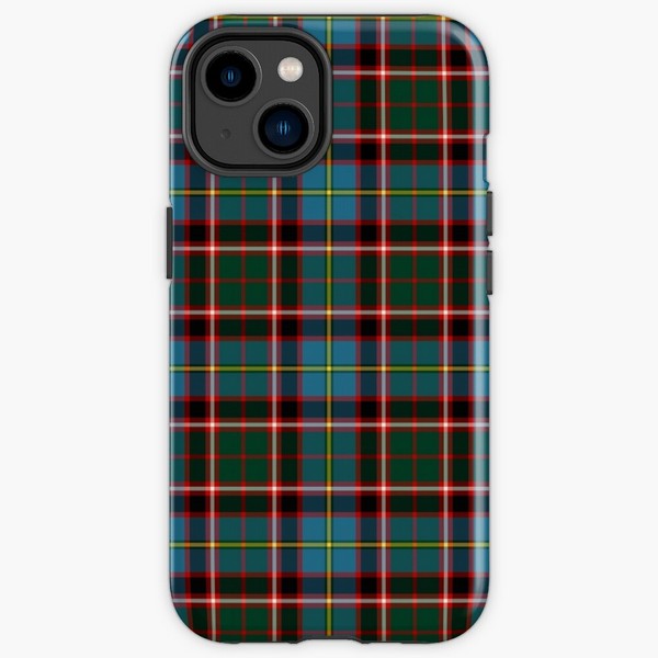 Stirling District tartan iPhone case