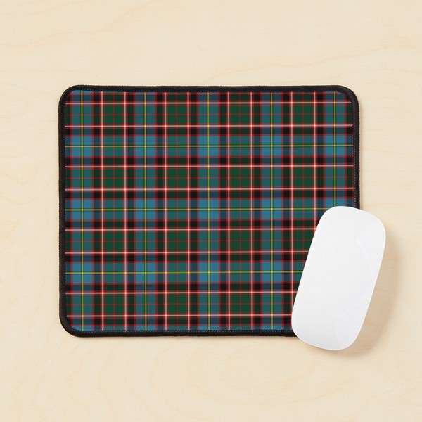 Stirling District tartan mouse pad