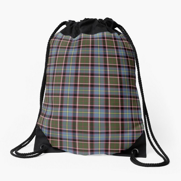 Stirling Weathered tartan drawstring bag