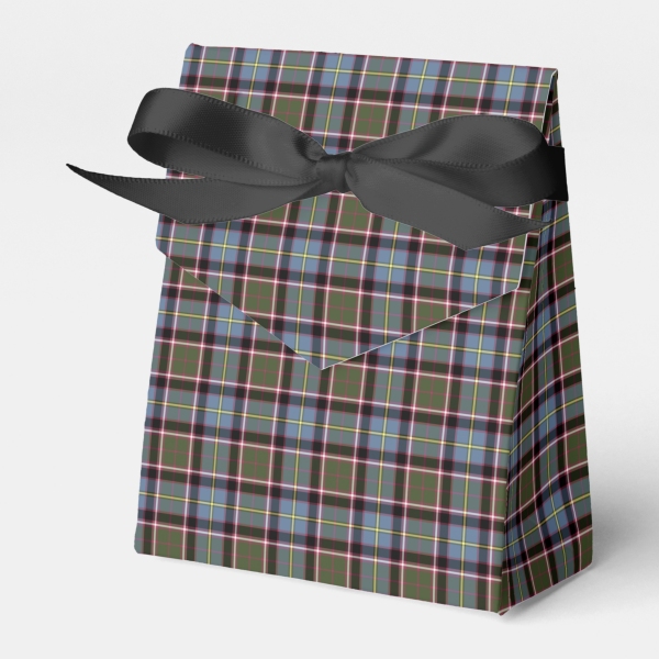 Stirling Weathered tartan favor box