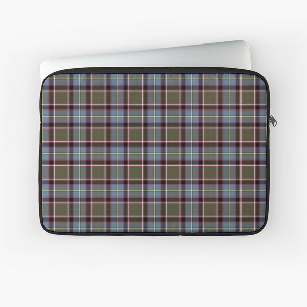 Stirling Weathered tartan laptop sleeve