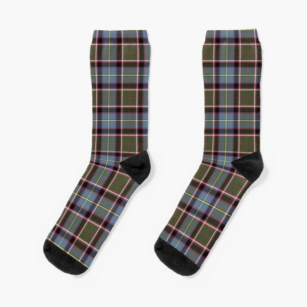 Stirling Weathered tartan socks