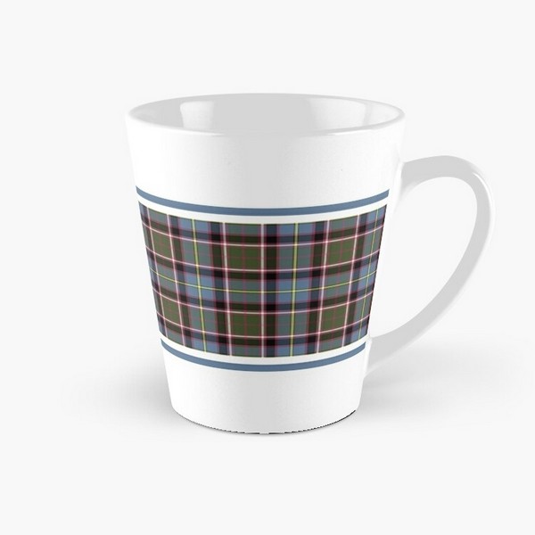 Stirling Weathered tartan tall mug