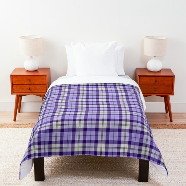 Strathclyde Ancient tartan comforter