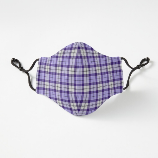 Strathclyde Ancient tartan fitted face mask