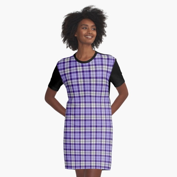 Strathclyde Ancient tartan tee shirt dress