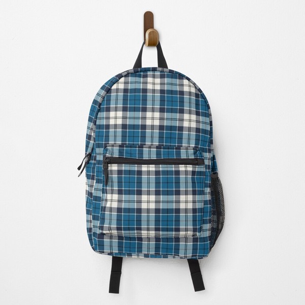 Strathclyde District tartan backpack