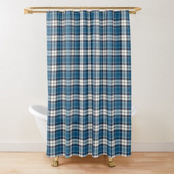 Strathclyde District tartan shower curtain