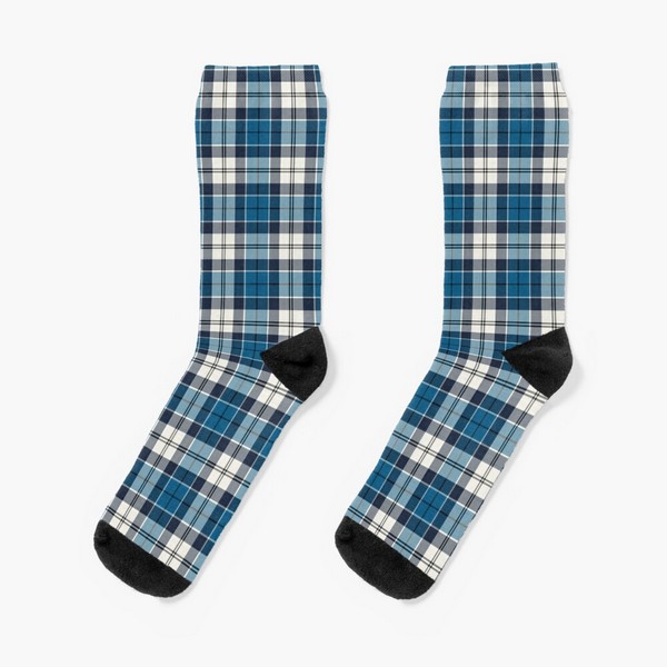 Strathclyde District tartan socks
