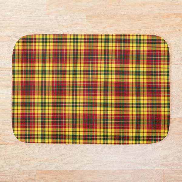 Strathearn District tartan floor mat