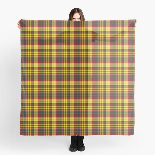 Strathearn District tartan scarf