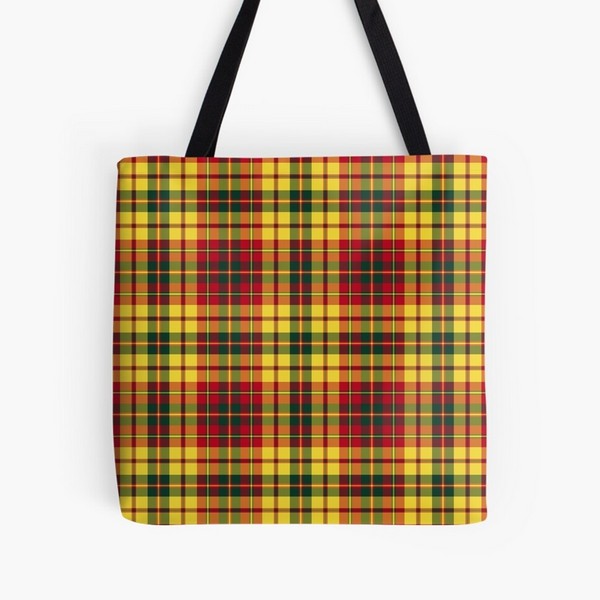 Strathearn District tartan tote bag