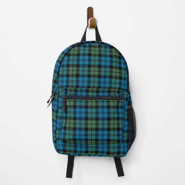 Strathspey District tartan backpack